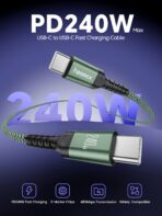 Heemax 240W Fast charging Cable Type-C - Image 3