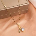 Rose-Zirconia-Pendant-Necklace